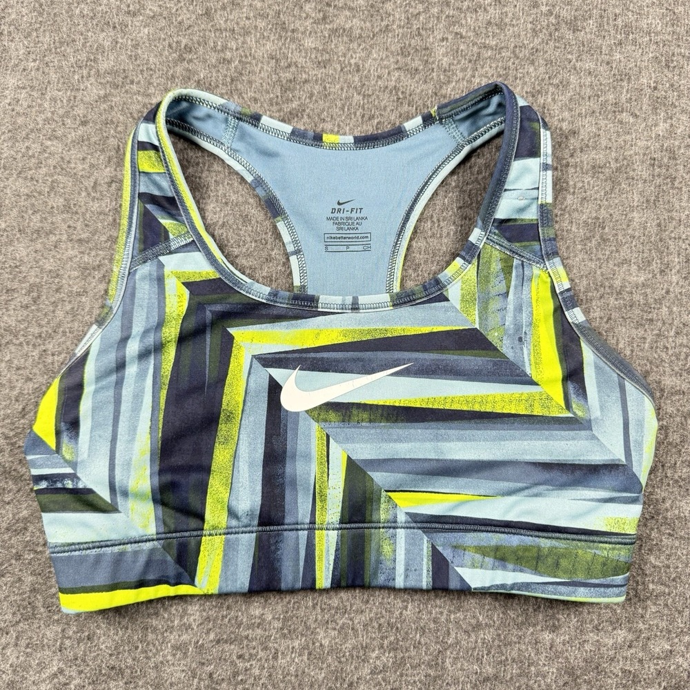 Nike Bra Womens Small Sports Workout Activewear Support Lightweight Yoga Dri Fit